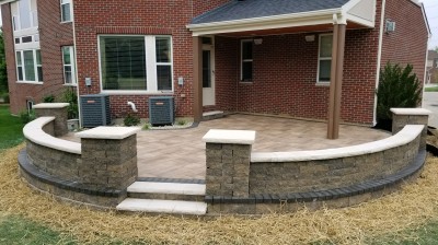 Paver patio